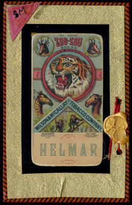 Picture, Helmar Brewing, T206-Helmar Card # 300, Orval Overall, Sweater, bat on shoulder, Chicago Cubs